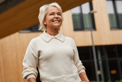 Portrett av Lene Eriksen Portrett av Lene Eriksen