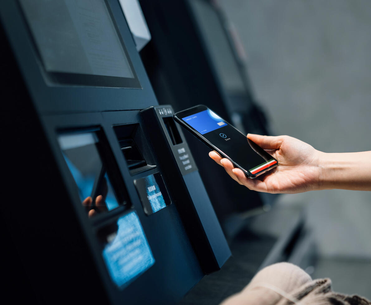 trådløs betaling med telefon